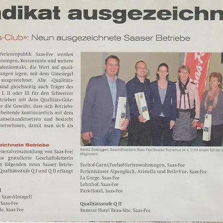 Haus Belle-vue * Saas Fee