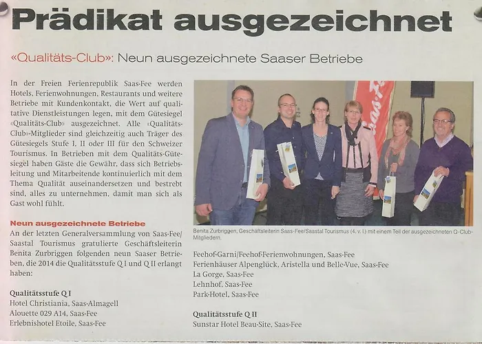 Haus Belle-vue * Saas-Fee